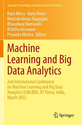 Machine Learning and Big Data Analytics 1