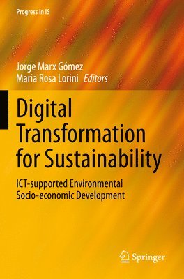 Jorge Marx Gómez, Maria Rosa Lorini - Digital Transformation for Sustainability, Häftad