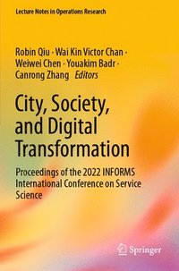 bokomslag City, Society, and Digital Transformation