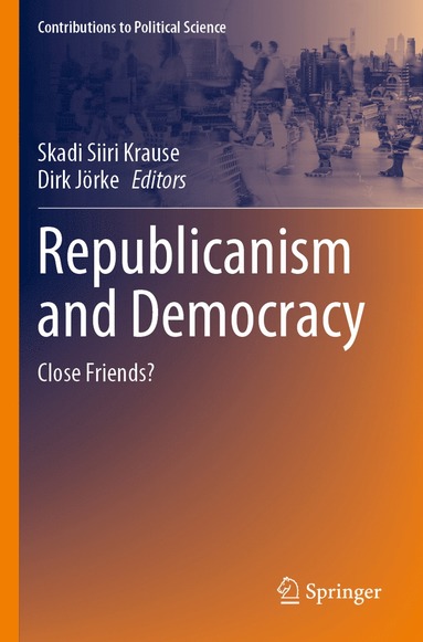 bokomslag Republicanism and Democracy