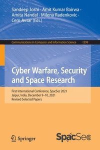 bokomslag Cyber Warfare, Security and Space Research