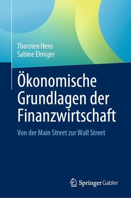 bokomslag konomische Grundlagen der Finanzwirtschaft