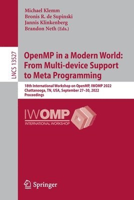 bokomslag OpenMP in a Modern World: From Multi-device Support to Meta Programming