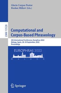 bokomslag Computational and Corpus-Based Phraseology