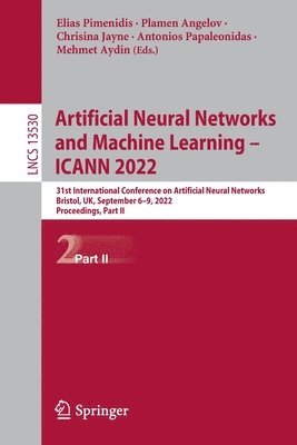 bokomslag Artificial Neural Networks and Machine Learning - ICANN 2022