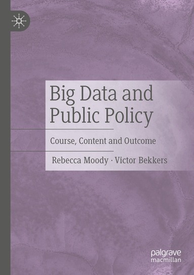 Rebecca Moody, Victor Bekkers - Big Data and Public Policy, Häftad