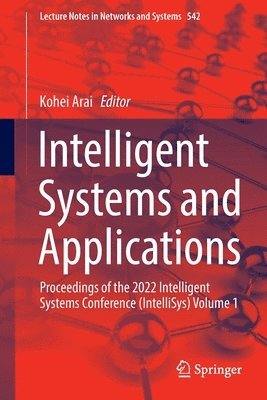 Kohei Arai - Intelligent Systems and Applications, Häftad