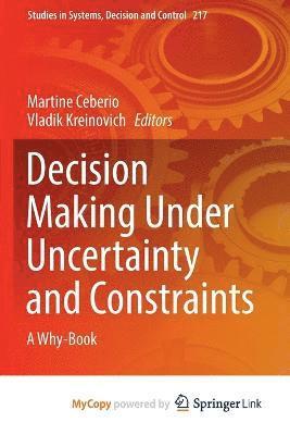 bokomslag Decision Making Under Uncertainty and Constraints