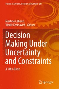 bokomslag Decision Making Under Uncertainty and Constraints