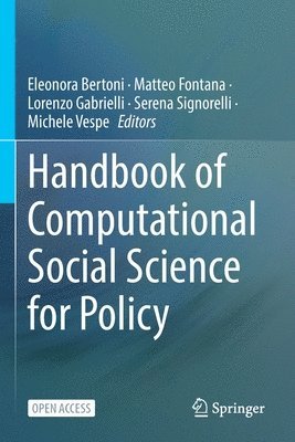 Handbook of Computational Social Science for Policy 1