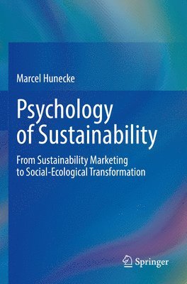 bokomslag Psychology of Sustainability