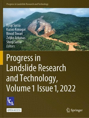 bokomslag Progress in Landslide Research and Technology, Volume 1 Issue 1, 2022