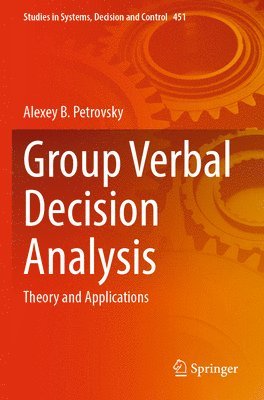 bokomslag Group Verbal Decision Analysis