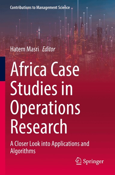Hatem Masri - Africa Case Studies in Operations Research, Häftad