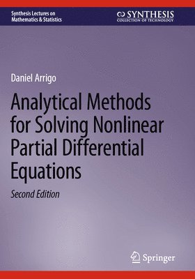 bokomslag Analytical Methods for Solving Nonlinear Partial Differential Equations