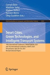 bokomslag Smart Cities, Green Technologies, and Intelligent Transport Systems