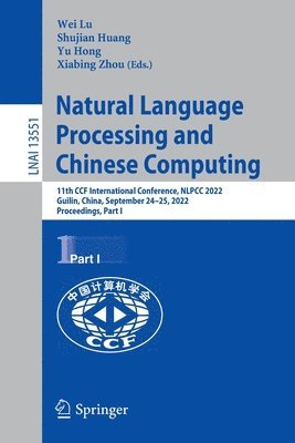 Natural Language Processing and Chinese Computing 1