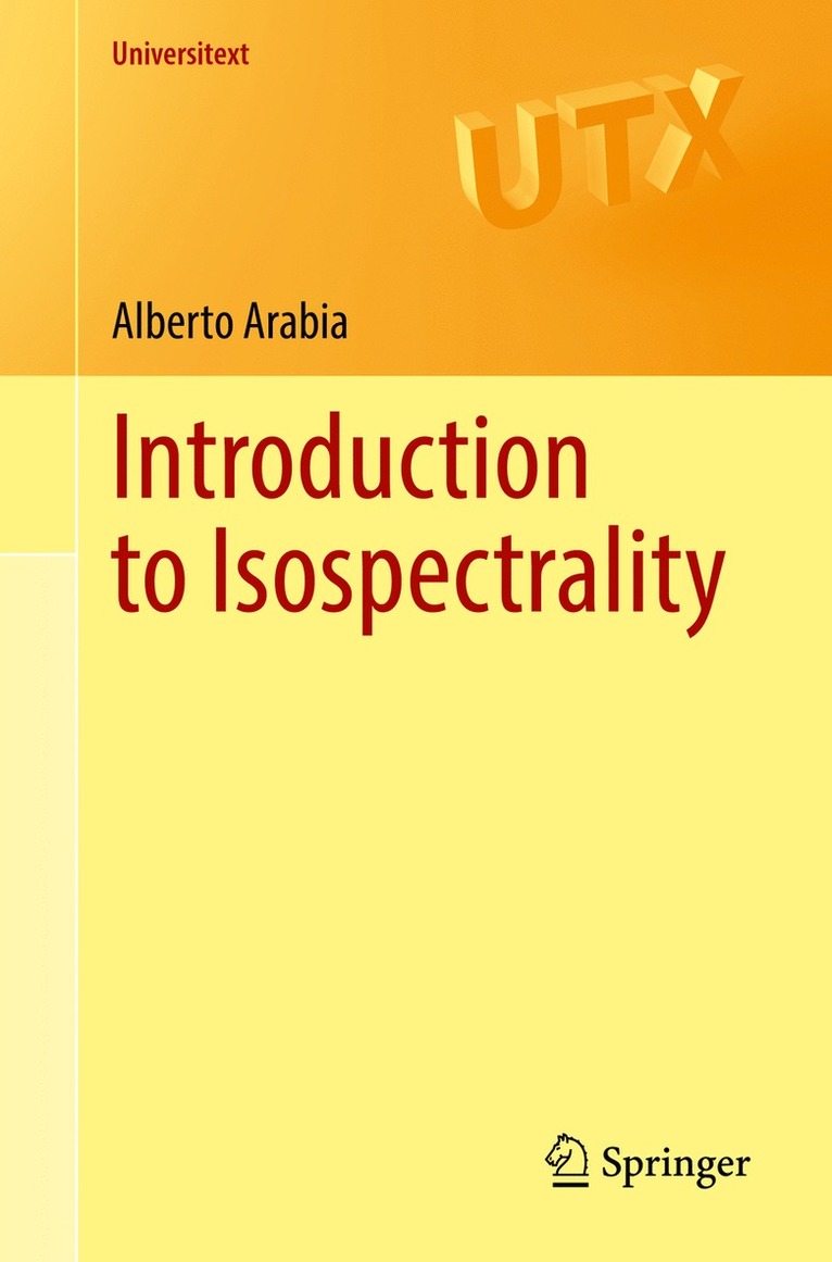 Alberto Arabia - Introduction to Isospectrality, Häftad