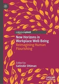 bokomslag New Horizons in Workplace Well-Being