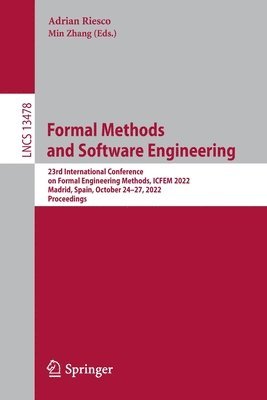 bokomslag Formal Methods  and Software Engineering