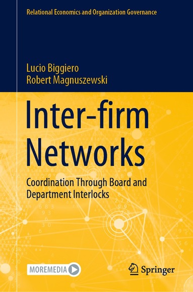 Lucio Biggiero, Robert Magnuszewski - Inter-firm Networks, Inbunden