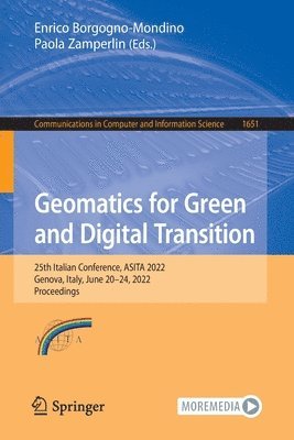 Geomatics for Green and Digital Transition 1