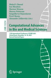 bokomslag Computational Advances in Bio and Medical Sciences