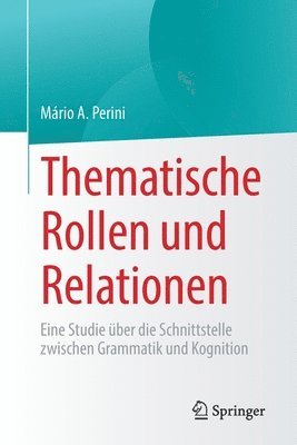 bokomslag Thematische Rollen und Relationen