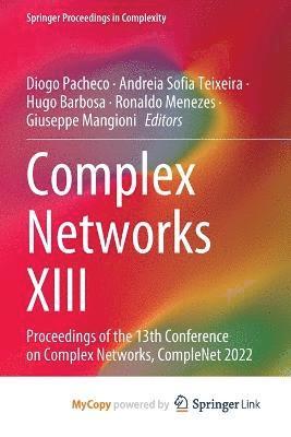 Diogo Pacheco, Andreia Sofia Teixeira, Hugo Barbosa - Complex Networks XIII, Häftad