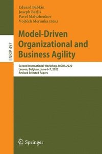 bokomslag Model-Driven Organizational and Business Agility