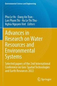 bokomslag Advances in Research on Water Resources and Environmental Systems