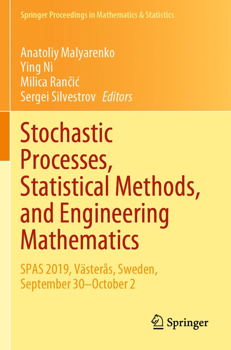 Stochastic Processes, Statistical Methods, and Engineering Mathematics 1