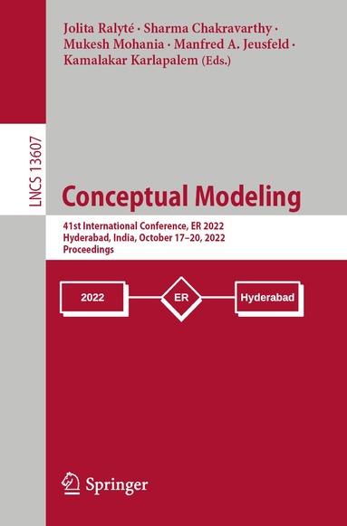 Jolita Ralyté, Sharma Chakravarthy, Mukesh Mohania, Manfred A. Jeusfeld, Kamalakar Karlapalem - Conceptual Modeling, Häftad