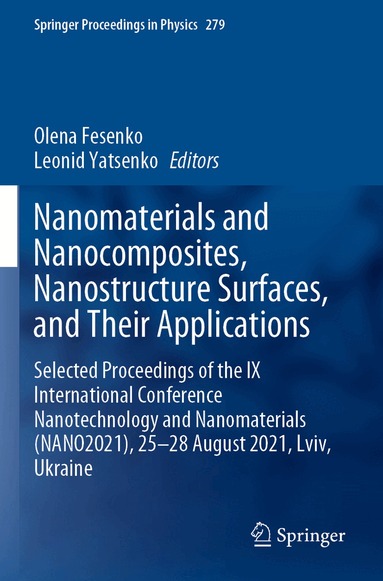 Olena Fesenko, Leonid Yatsenko - Nanomaterials and Nanocomposites, Nanostructure Surfaces, and Their Applications, Häftad
