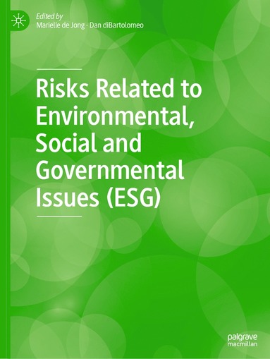 bokomslag Risks Related to Environmental, Social and Governmental Issues (ESG)