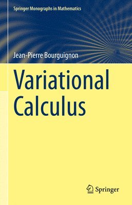 Jean-Pierre Bourguignon - Variational Calculus, Häftad