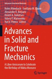 bokomslag Advances in Solid and Fracture Mechanics