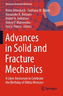 bokomslag Advances in Solid and Fracture Mechanics