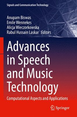 Advances in Speech and Music Technology 1