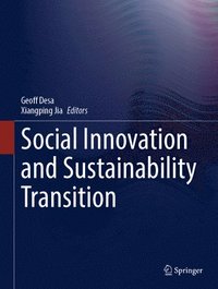 bokomslag Social Innovation and Sustainability Transition