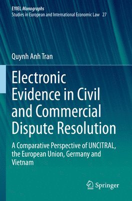 bokomslag Electronic Evidence in Civil and Commercial Dispute Resolution