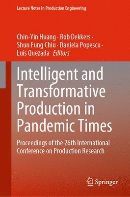 bokomslag Intelligent and Transformative Production in Pandemic Times