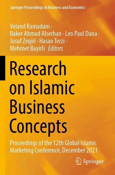Veland Ramadani, Baker Ahmad Alserhan, Leo Paul Dana, Jusuf Zeqiri, Hasan Terzi, Mehmet Bayirli - Research on Islamic Business Concepts, Häftad