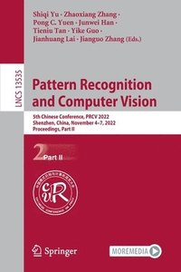bokomslag Pattern Recognition and Computer Vision