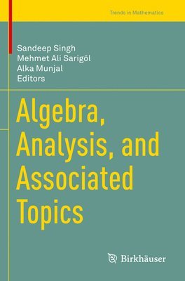 bokomslag Algebra, Analysis, and Associated Topics