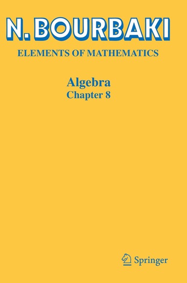 N. Bourbaki - Algebra, Häftad
