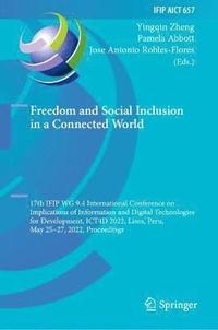 bokomslag Freedom and Social Inclusion in a Connected World