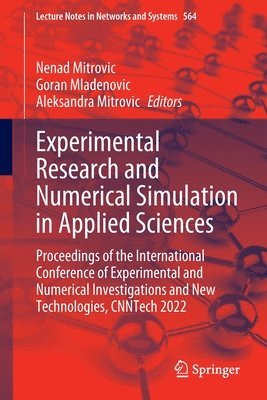 bokomslag Experimental Research and Numerical Simulation in Applied Sciences