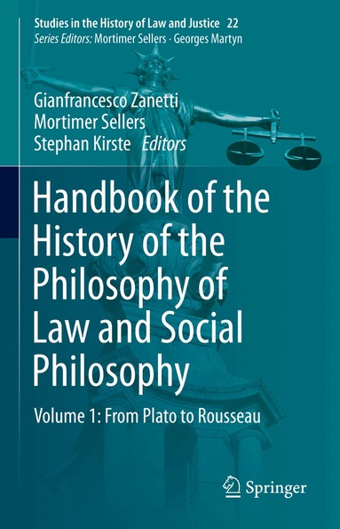 Gianfrancesco Zanetti, Mortimer Sellers, Stephan Kirste - Handbook of the History of the Philosophy of Law and Social Philosophy, Inbunden