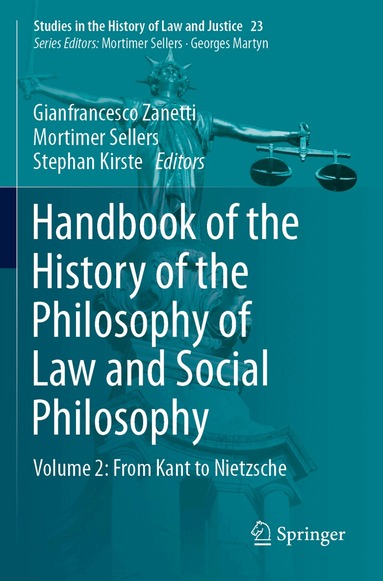 Gianfrancesco Zanetti, Mortimer Sellers, Stephan Kirste - Handbook of the History of the Philosophy of Law and Social Philosophy, Häftad